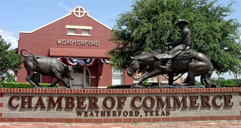 weatherford chamber building