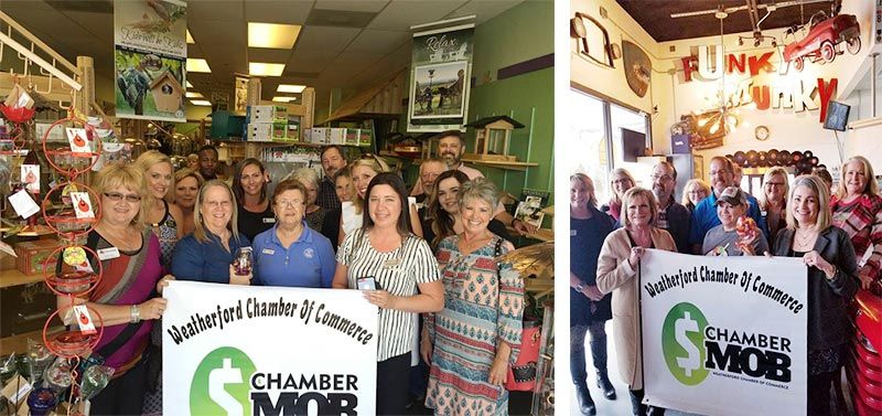 Chamber Mob - Weatherford Chamber of Commerce